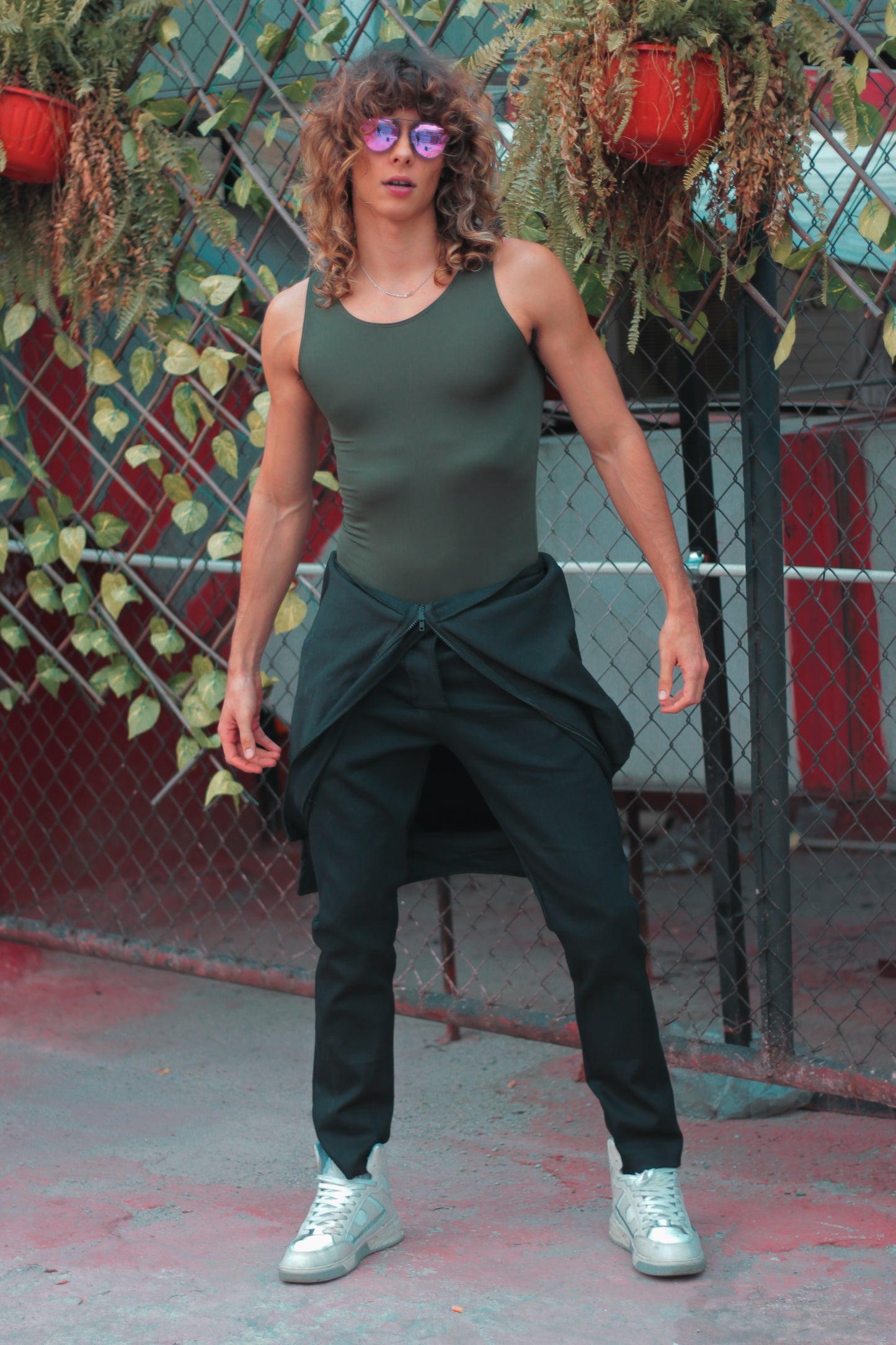 Body básico verde militar