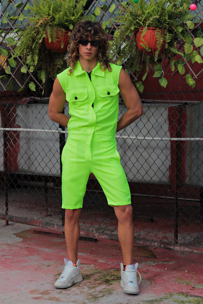 Jumper ligero Amarillo Neón