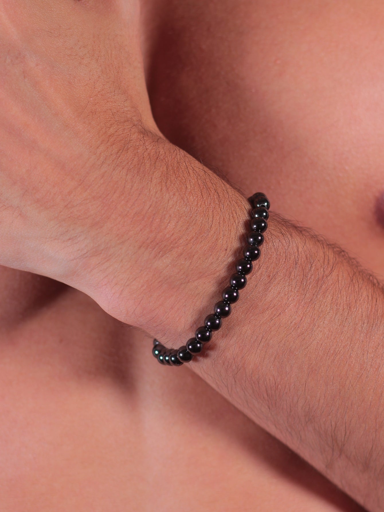 Pulsera bolitas chapa
