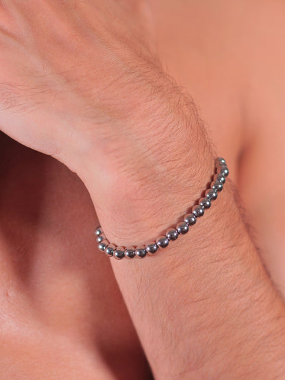 Pulsera bolitas chapa