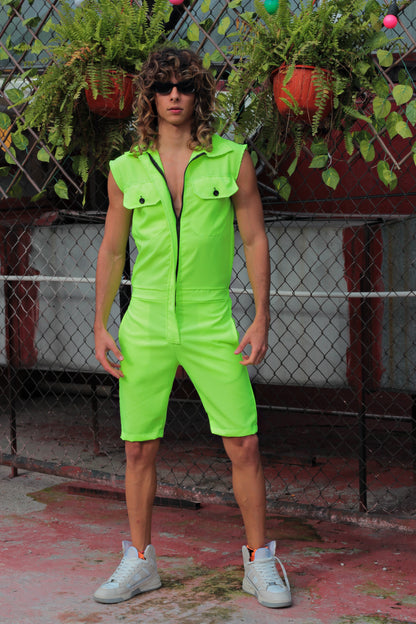 Jumper ligero Amarillo Neón