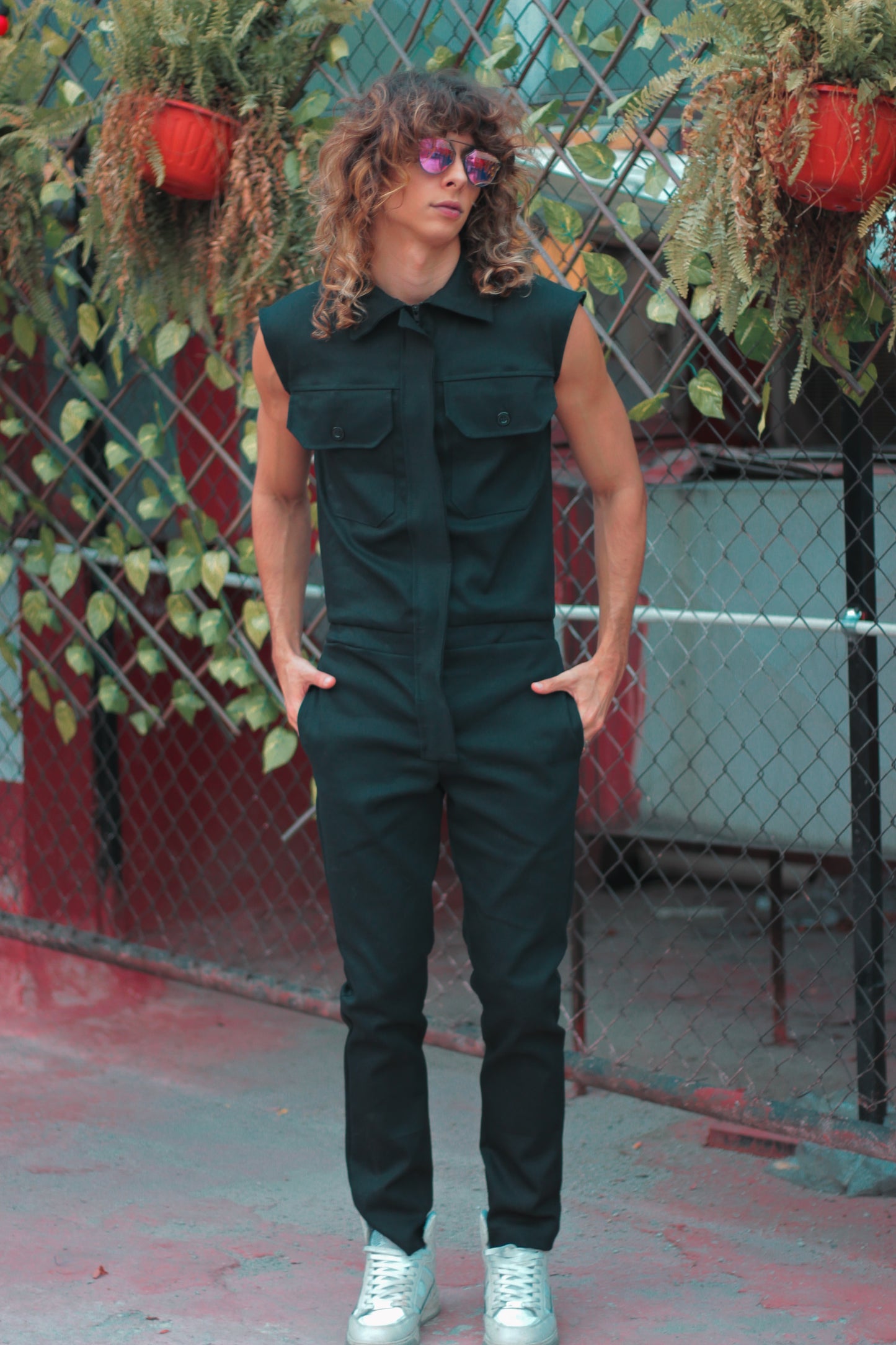 Jumper largo negro